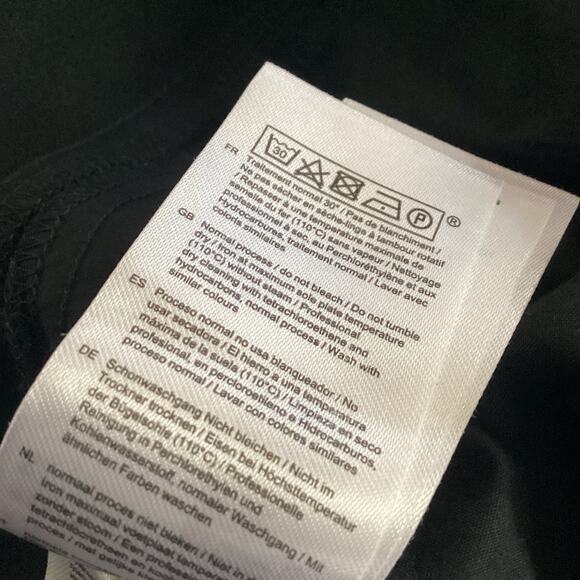 Maje Pauline SatinTuxedo Stripe Fringe Trim Black Low Rise Pants 40 L 10/12 - Picture 8 of 10